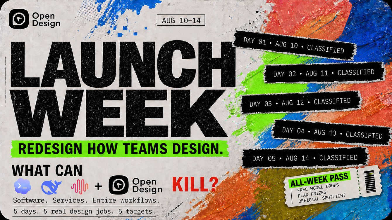 Open Design Launch Week Vol.01